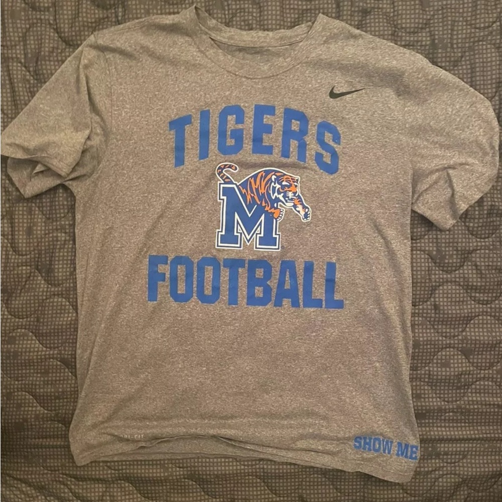 Memphis Tigers Player Issued Workout Shirt Nike Large